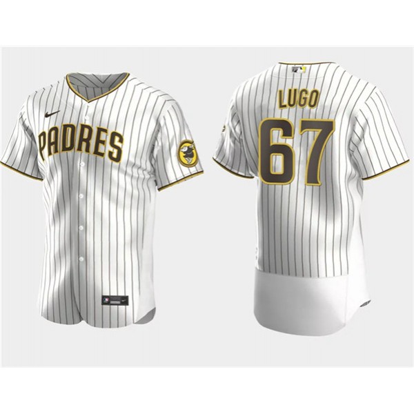 San Diego Padres #67 Seth Lugo White Flex Base Stitched Jersey