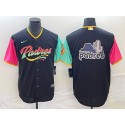 San Diego Padres Black Team Big Logo City Connect Cool Base Stitched Jersey