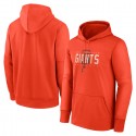 San Francisco Giants Orange Regame Performance Pullover Hoodie