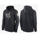 Texas Rangers Black City Connect Pullover Hoodie