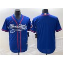 Toronto Blue Jays Blank Royal Cool Base Stitched Jersey