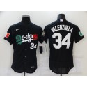 Toddler Los Angeles Dodgers Active Player Custom Black Cool Base Stitched Baseball Jersey