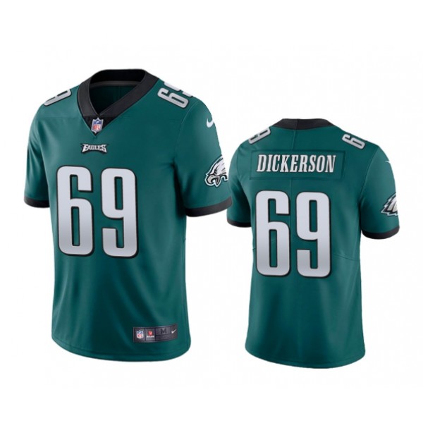 Philadelphia Eagles #69 Landon Dickerson Green Vapor Untouchable Limited Stitched Jersey