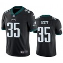 Philadelphia Eagles #35 Boston Scott Black Vapor Untouchable Limited Stitched Jersey