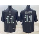 Philadelphia Eagles #11 A.J. Brown Black Green Vapor Untouchable Limited Stitched Jersey