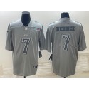 Philadelphia Eagles #7 Haason Reddick Gray Super Bowl LVII Patch Atmosphere Fashion Stitched Jersey
