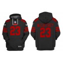 San Francisco 49ers #23 Christian McCaffrey Black Alternate Pullover Hoodie