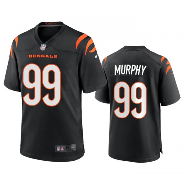 Cincinnati Bengals #99 Myles Murphy Black Stitched Game Jersey
