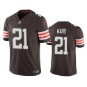 Cleveland Browns #21 Denzel Ward Brown 2023 F.U.S.E. Vapor Untouchable Limited Stitched Jersey