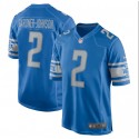 Detroit Lions #2 Chauncey Gardner-Johnson Blue Detroit Lions Stitched Game Jersey