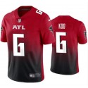 Atlanta Falcons #6 Younghoe Koo New Black Red Vapor Untouchable Limited Stitched Jersey