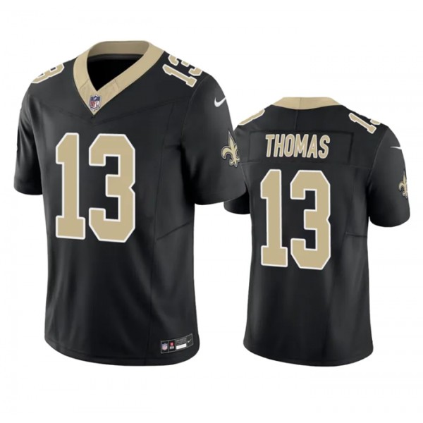 New Orleans Saints #13 Michael Thomas Black 2023 F.U.S.E. Vapor Untouchable Limited Stitched Jersey