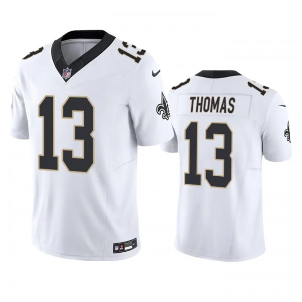 New Orleans Saints #13 Michael Thomas White 2023 F.U.S.E. Vapor Untouchable Limited Stitched Jersey
