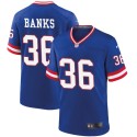 New York Giants #36 Deonte Banks Royal Classic 2023 Draft Stitched Game Jersey