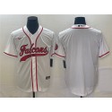 Atlanta Falcons Blank White With Patch Cool Base Stitched Jersey