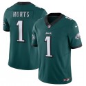 Philadelphia Eagles #1 Jalen Hurts Green 2023 F.U.S.E. Vapor Untouchable Limited Stitched Jersey