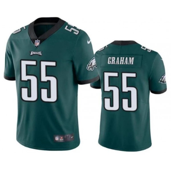 Philadelphia Eagles #55 Brandon Graham Green Vapor Untouchable Limited Stitched Jersey