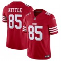 San Francisco 49ers #85 George Kittle Red 2023 F.U.S.E. Vapor Untouchable Limited Stitched Jersey