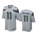 Seattle Seahawks #11 Jaxon Smith-Njigba Gray Stitched Game Jersey