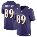 Baltimore Ravens #89 Mark Andrews Purple 2023 F.U.S.E Vapor Jersey