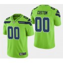 Seattle Seahawks ACTIVE PLAYER Custom Green Vapor Untouchable Limited Stitched Jersey