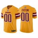 Washington Commanders Active Player Custom Gold Vapor Untouchable Stitched Jersey