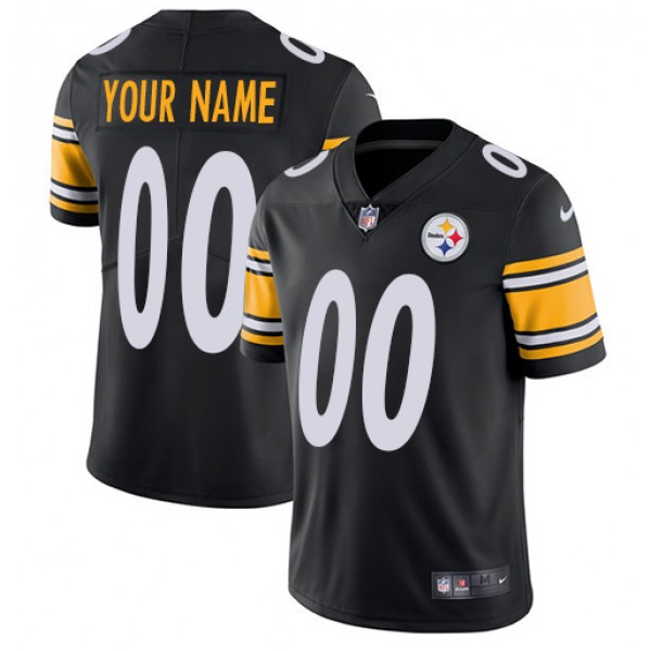 Pittsburgh Steelers Black ACTIVE PLAYER Custom Stitched Jersey