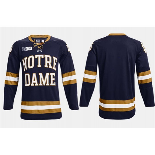 UA Collegiate Navy Stitched Jersey