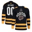 Boston Bruins Custom Black Winter Classic Primegreen Stitched Jersey