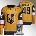 Vegas Golden Knights #49 Ivan Barbashev Gold 2023 Stanley Cup Champions Stitched Jersey