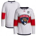 Florida Panthers Blank White 2023 Stanley Cup Final Stitched Jersey