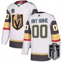 Vegas Golden Knights Custom White 2023 Stanley Cup Final Stitched Jersey