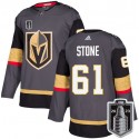 Vegas Golden Knights #61 Mark Stone Gray 2023 Stanley Cup Final Stitched Jersey
