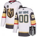 Vegas Golden Knights Customized White 2023 Stanley Cup Final Stitched Jersey