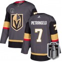 Vegas Golden Knights #7 Alex Pietrangelo Gray 2023 Stanley Cup Final Stitched Jersey