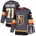 Vegas Golden Knights #71 William Karlsson Gray 2023 Stanley Cup Final Stitched Jersey