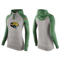 Women's Nike Jacksonville Jaguars Performance Hoodie Grey   Green