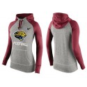 Women's Nike Jacksonville Jaguars Performance Hoodie Grey   Red
