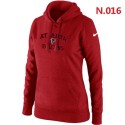 Women's Nike Atlanta Falcons Heart   Soul Pullover Hoodie Red