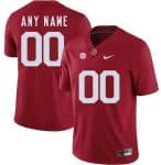 Alabama Crimson Tide Customized Red Rush College Football Jersey