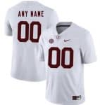 Alabama Crimson Tide Customized White Rush College Football Jersey