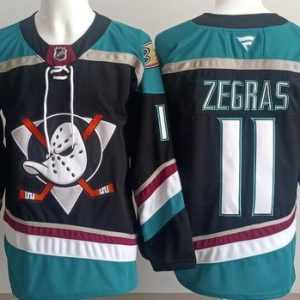 Anaheim Ducks #11 Trevor Zegras Black Alternate Authentic Jersey