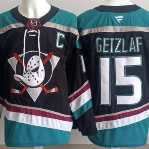 Anaheim Ducks #15 Ryan Getzlaf Black Alternate Authentic Jersey