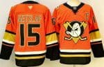 Anaheim Ducks #15 Ryan Getzlaf Orange Authentic Jersey