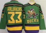 Anaheim Ducks #33 Grey Goldberg Green Throwback Jersey