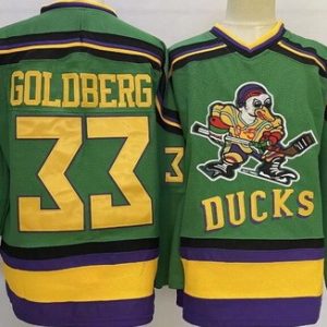 Anaheim Ducks #33 Grey Goldberg Green Throwback Jersey