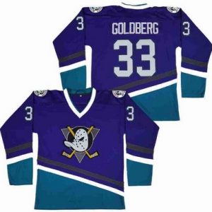 Anaheim Ducks #33 Grey Goldberg Puple Throwback Jersey