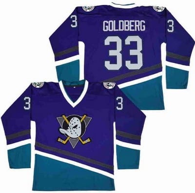 Anaheim Ducks #33 Grey Goldberg Puple Throwback Jersey