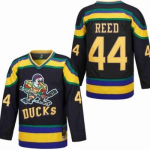 Anaheim Ducks #44 Fulton Reed Black Movie Hockey Jersey