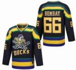 Anaheim Ducks #66 Gordon Bombay Black Throwback Jersey